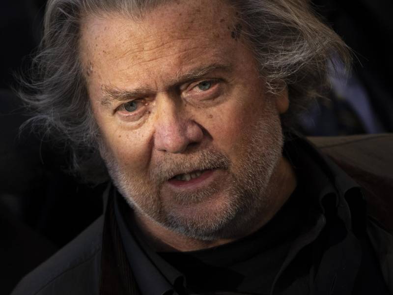 Bannon fue detenido tras negarse a comparecer ante el Congreso para declarar sobre el asalto al Capitolio.