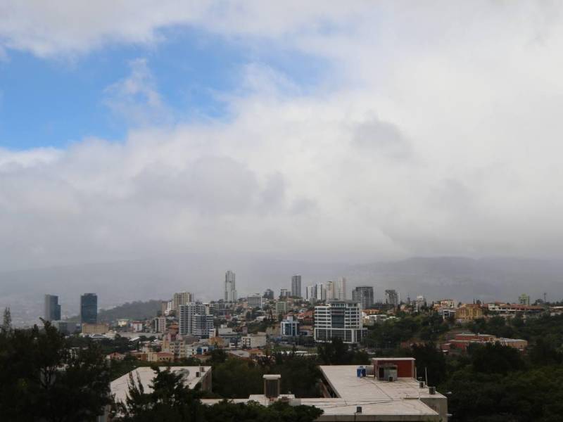 Panorama del horizonte urbano de Tegucigalpa.