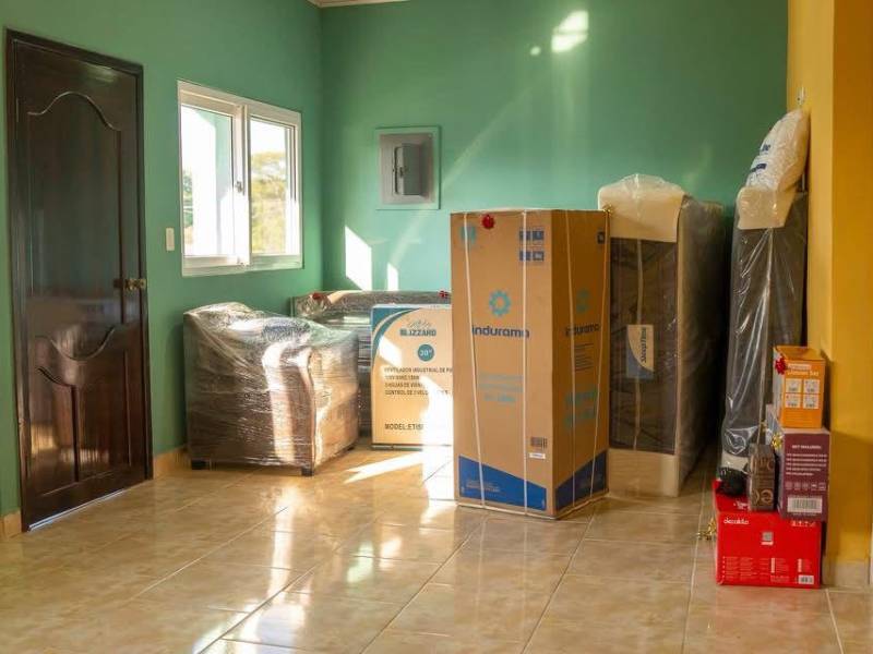 Así luce el interior de la vivienda.