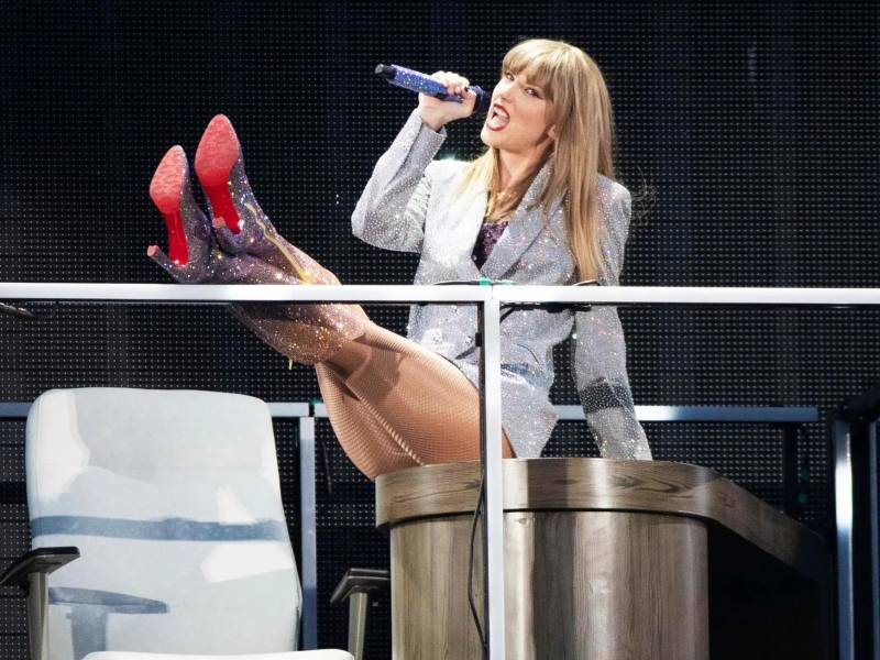 La cantante estadounidense Taylor Swift.