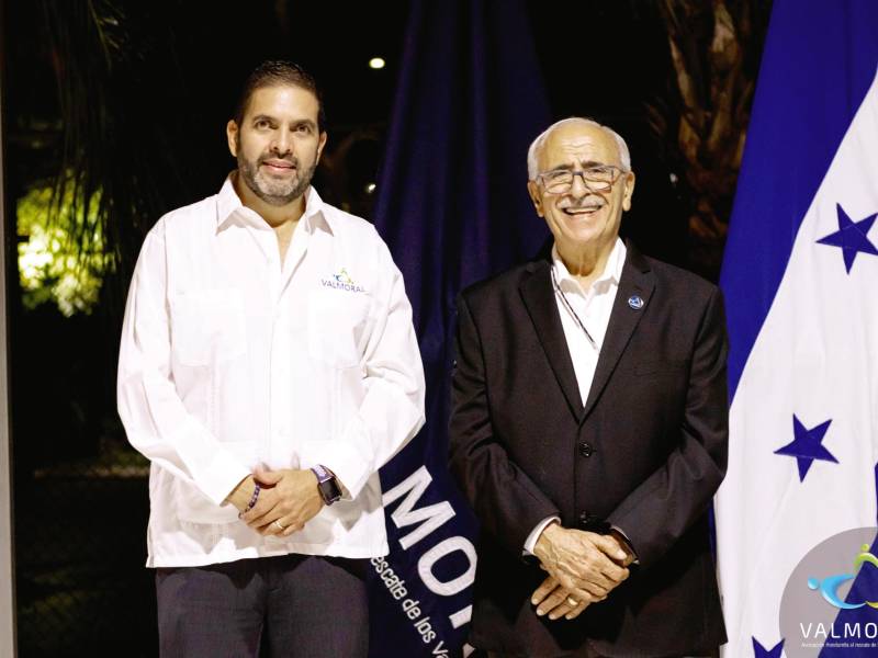 Autoridades. Sergio Guevara y Fouad Faraj.