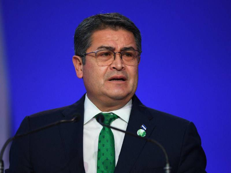 El expresidente Juan Orlando Hernández gobernó por dos períodos en Honduras entre 2014 y enero 2022.