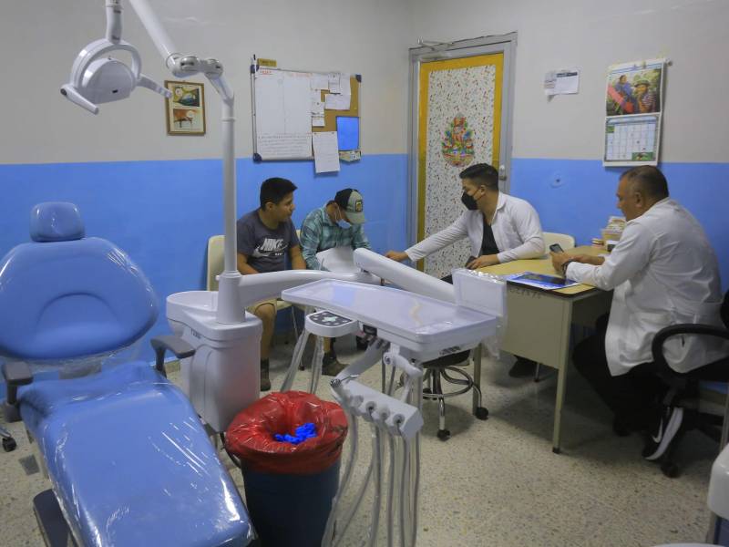 La clínica odontológica del Mario Rivas fue remodelada este año.