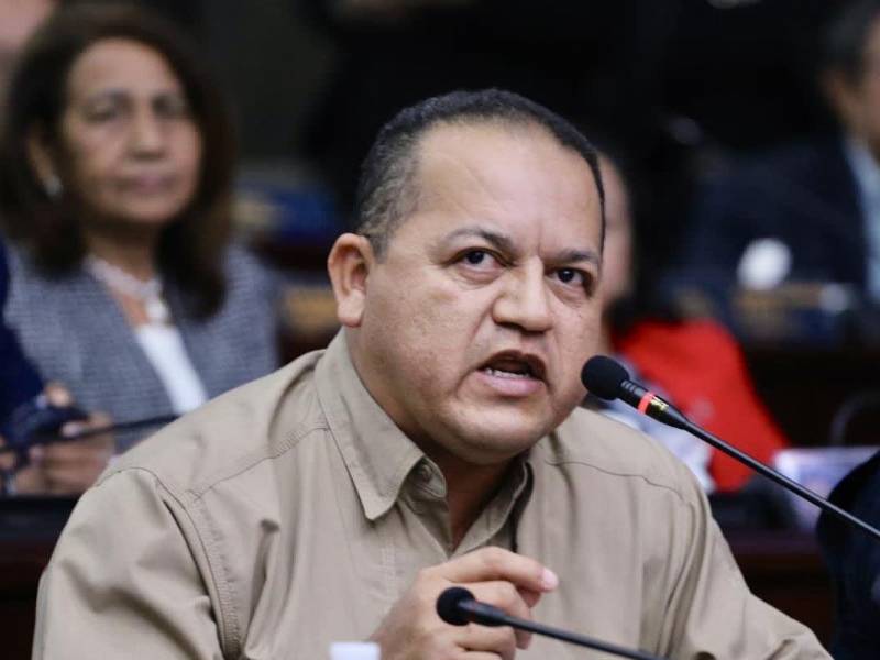 Gustavo Sánchez, ministro de Seguridad de Honduras.