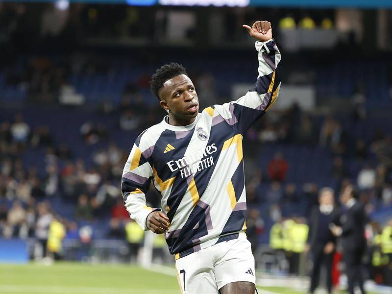 La actitud de Vinicius ha sido una de las protagonistas en muchos partidos del Real Madrid en la liga española.