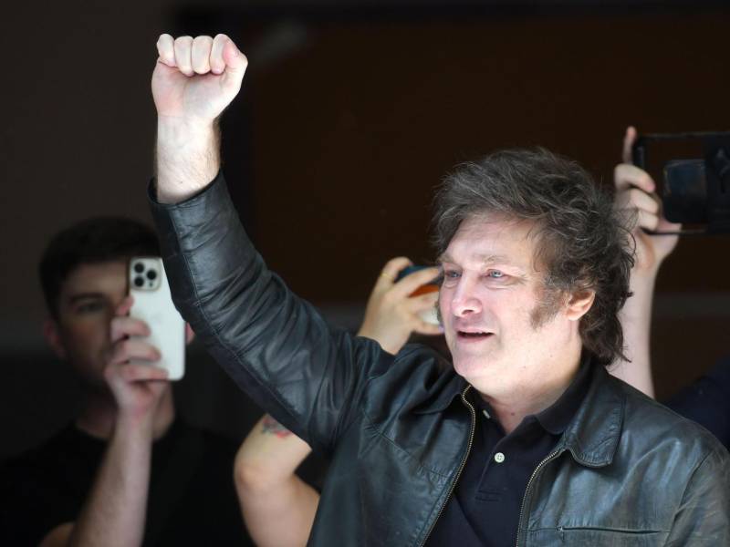 El presidente electo de Argentina, Javier Milei .