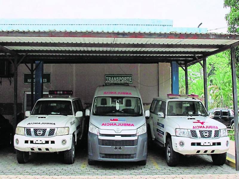 El Mario Rivas solo tiene tres ambulancias.