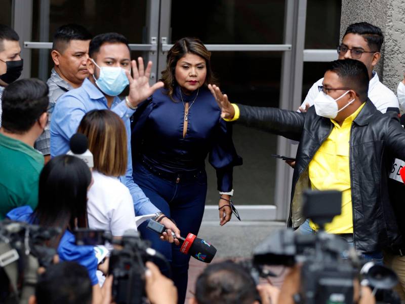 <b><span class=mln_uppercase_mln>Destituida.</span></b> La exjueza Karla Lizeth Romero Dávila