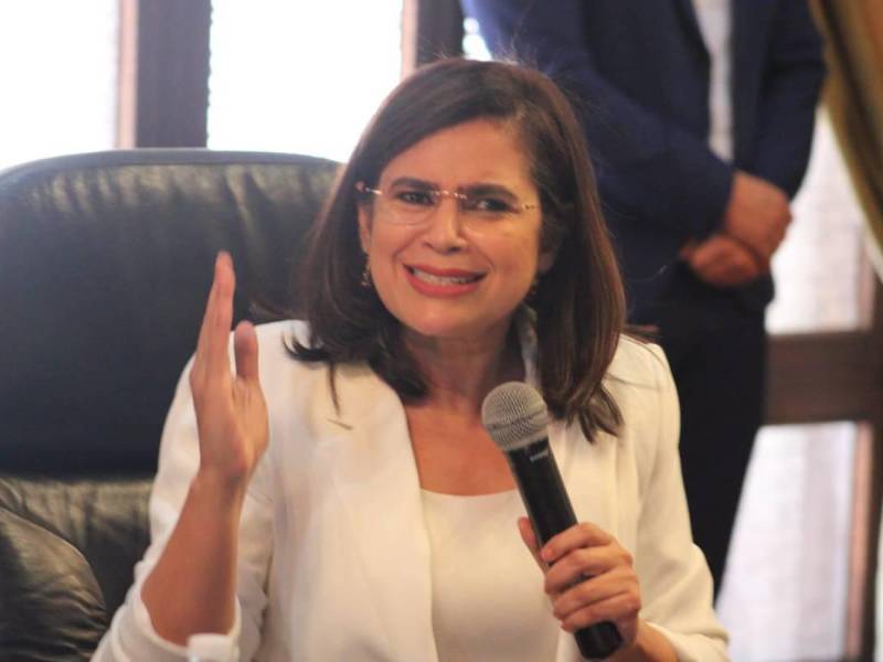 Rixi Moncada, secretaria de Finanzas de Honduras | Fotografía de archivo