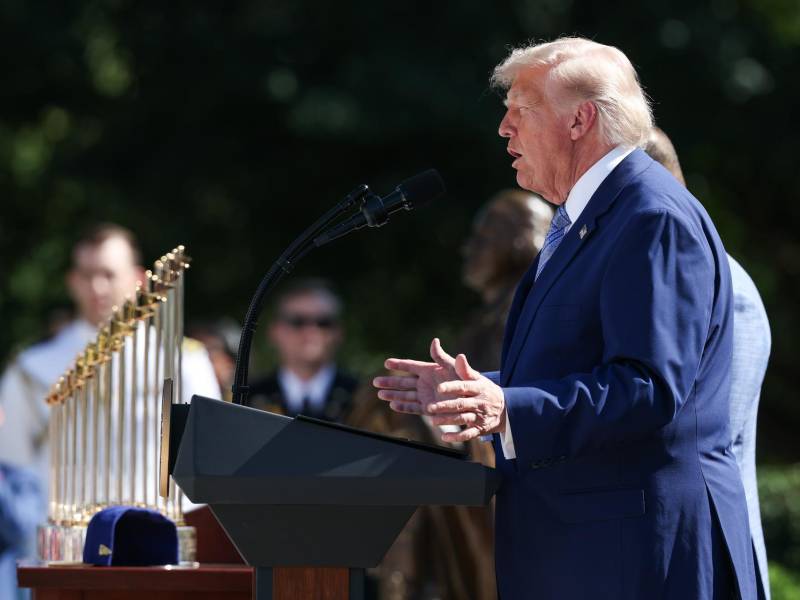 El presidente de Estados Unidos, Donald Trump.