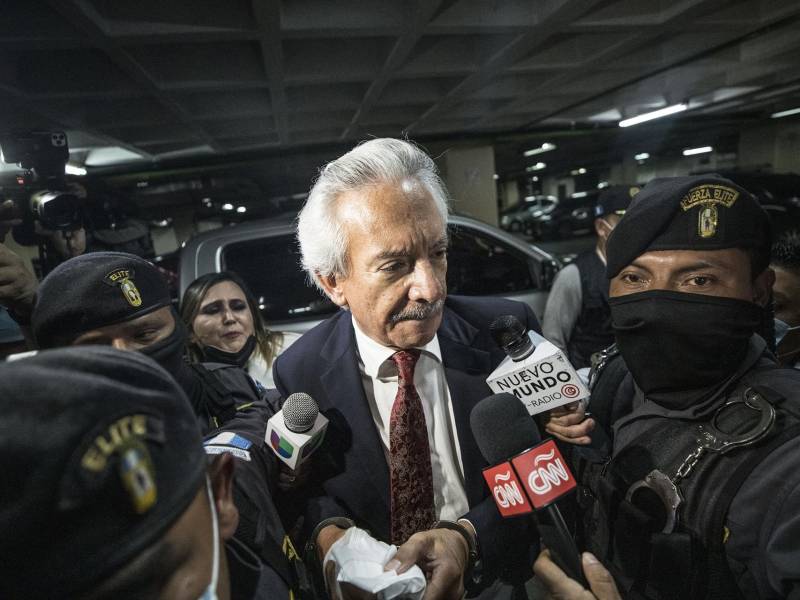El periodista guatemalteco José Rubén Zamora, fundador de El Periódico, de Guatemala. EFE/ Esteban Biba
