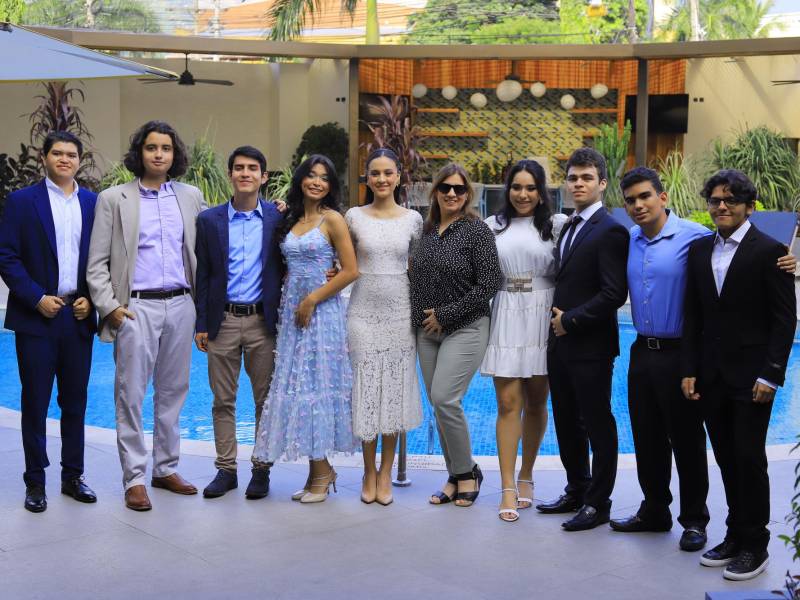 Los estudiantes de último año de la Escuela EuropaSchule.