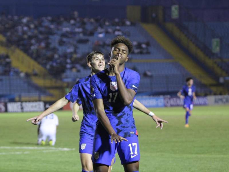 Keyrol Figueroa anotó siete goles con Estados Unidos en el reciente Premundial Sub-17 de Concacaf.
