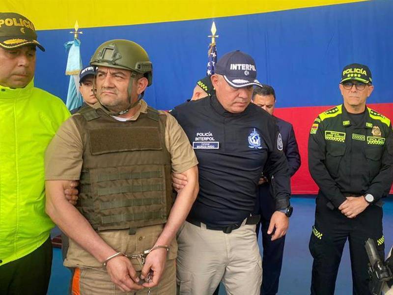 Colombia extradita a EEUU al capo de la cocaína Otoniel (gobierno) .