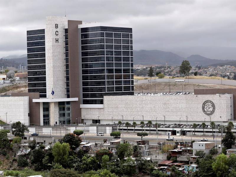 Fotografía muestra las instalaciones del Banco Central de Honduras (BCH).