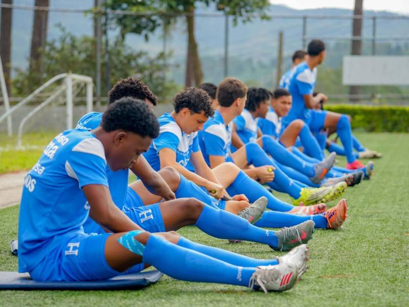 La Sub-17 de Honduras se encuentra entrenando en Siguatepeque.