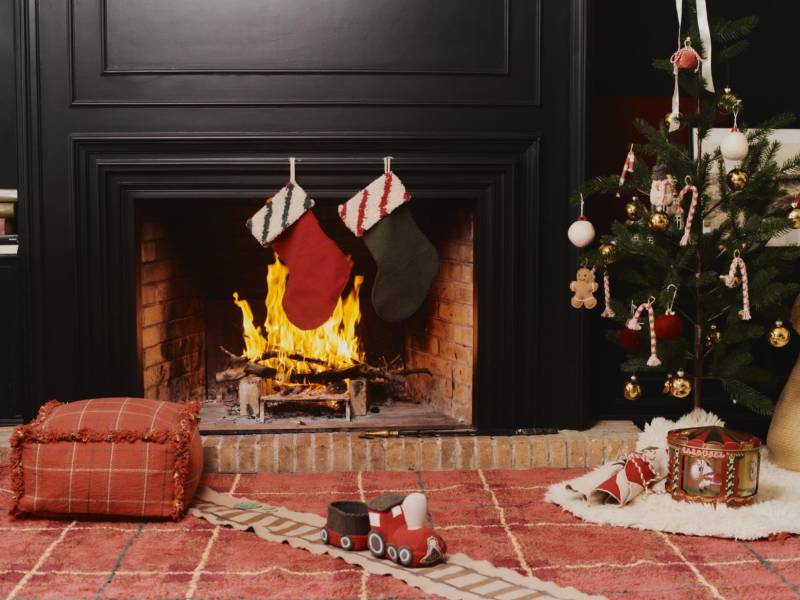 Como es habitual, el rojo es el color estrella de la Navidad. Foto cedida por Lorena Canals
