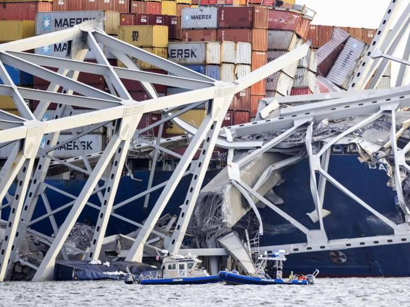 El choque de un buque carguero contra el puente del puerto de Baltimore ocurrió el pasado 26 de marzo. Las autoridades siguen en la búsqueda de la última víctima.