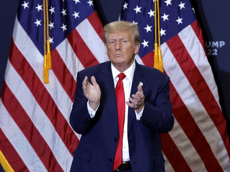 Donald Trump busca reelegirse como presidente de Estados Unidos.