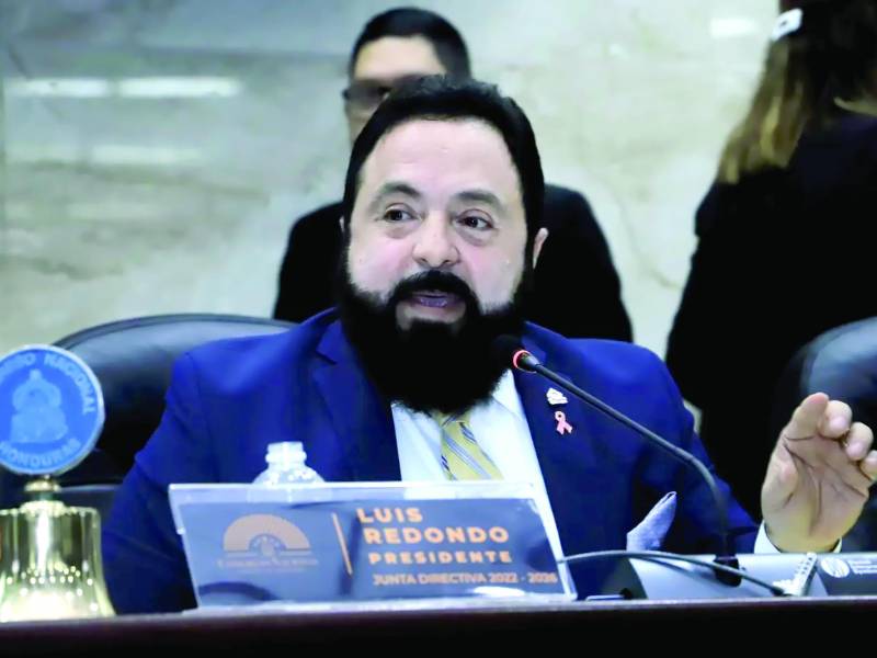 Luis Redondo, presidente del Congreso Nacional.