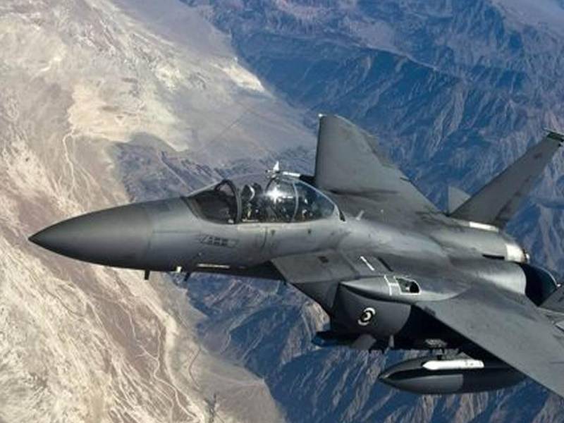 Imagen de un F-15E Strike Eagle. (USAF)