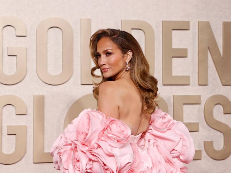 La cantante y actriz Jennifer López en la pasada entrega de los premios Globos de Oro.