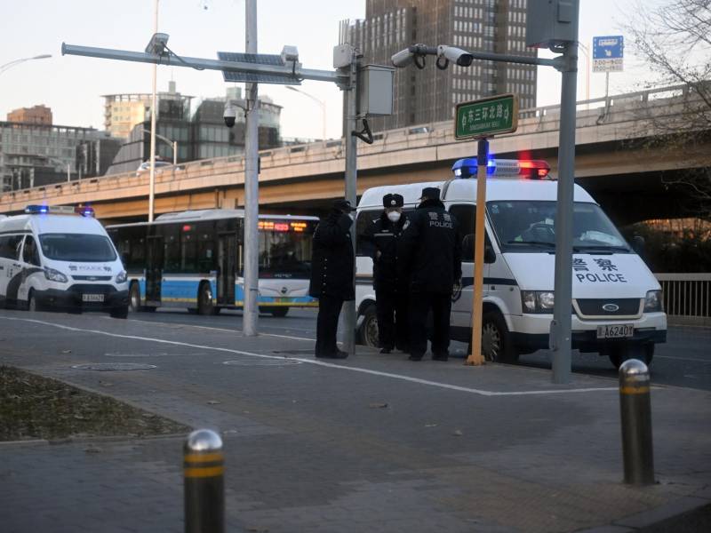 La policía china se ha desplegado en las principales ciudades para evitar nuevas manifestaciones.