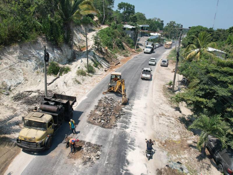 Los trabajos dieron comienzo esta semana, y comprende 25 kilómetros desde el casco urbano de Jutiapa hasta el límite con el departamento de Colón.
