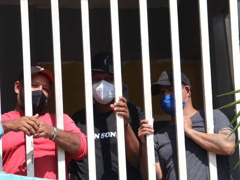 Los migrantes centroamericanos protestaron el fin de semana contra las redadas de las autoridades mexicanas.