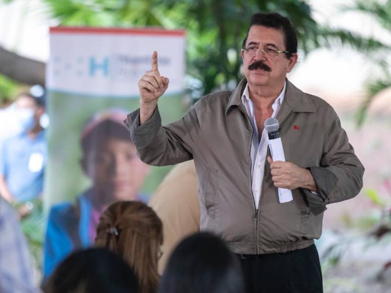 Manuel Zelaya Rosales, expresidente de Honduras y actual asesor de la mandataria Xiomara Castro.