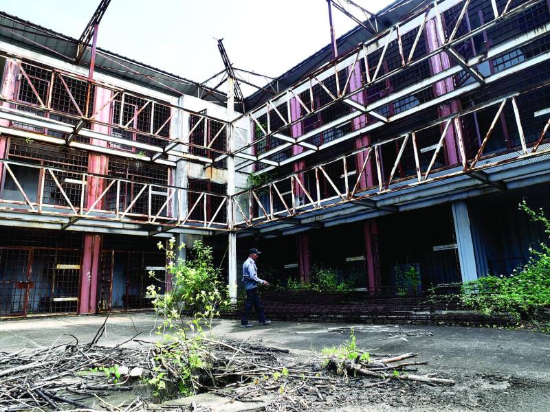 LA PRENSA ingresó al predio donde en 2006 se colocó el primer bloque.