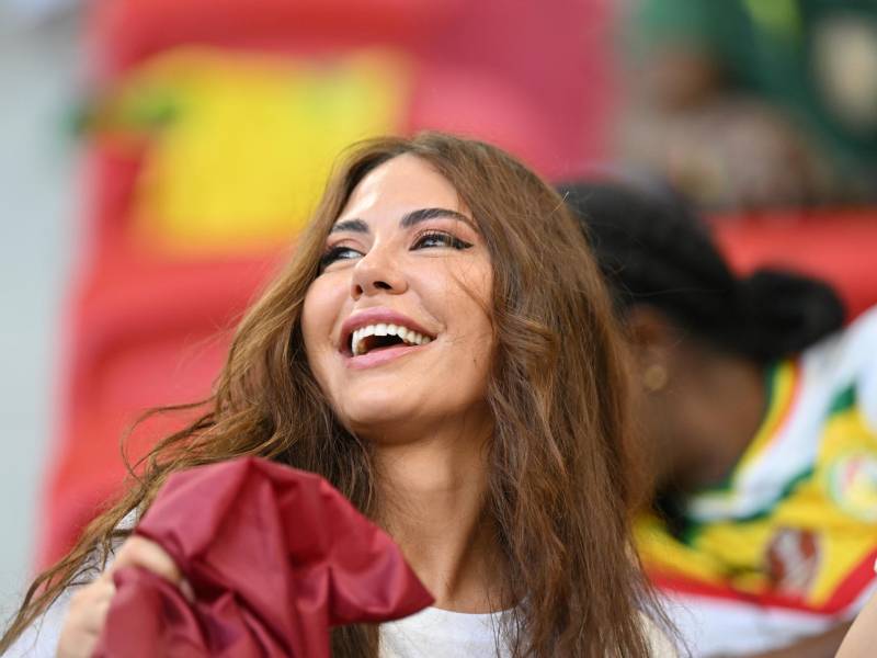 Las bellas aficionadas estuvieron presentes en el encuentro ante Senegal.