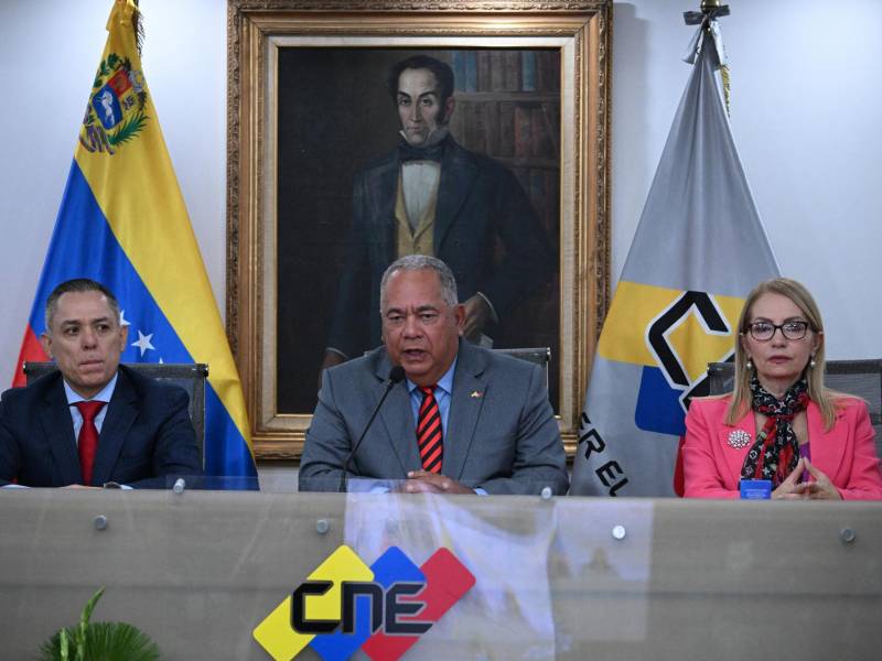 El presidente del CNE, Elvis Amoroso, anució la fecha de las elecciones presidenciales en Venezuela.