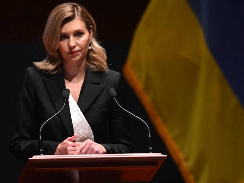 La primera dama ucraniana, Olena Zelenska, realizó una gira la semana pasada por Estados Unidos para pedir más armas para las tropas en su país.