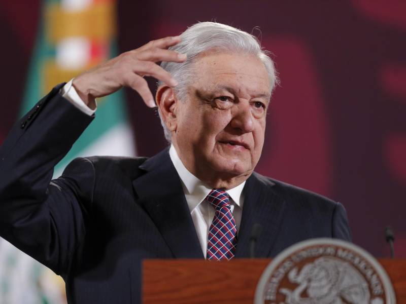 López Obrador se encontraba en el Palacio Nacional cuando ocurrió el incidente.