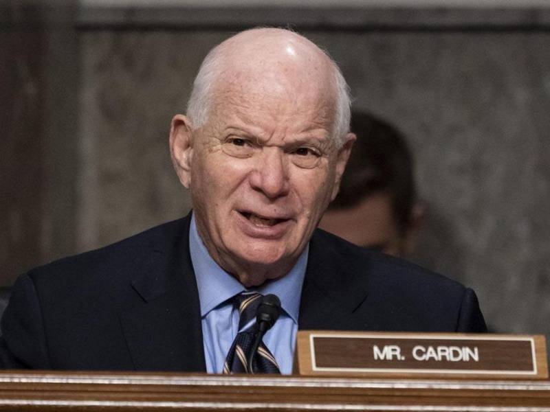 Ben Cardin de Maryland, presidente del Comité de Relaciones Exteriores del Senado. EFE