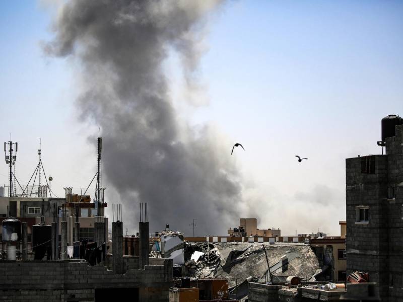 Israel bombardeo este jueves la Franja de Gaza pese a las advertencias de Estados Unidos.