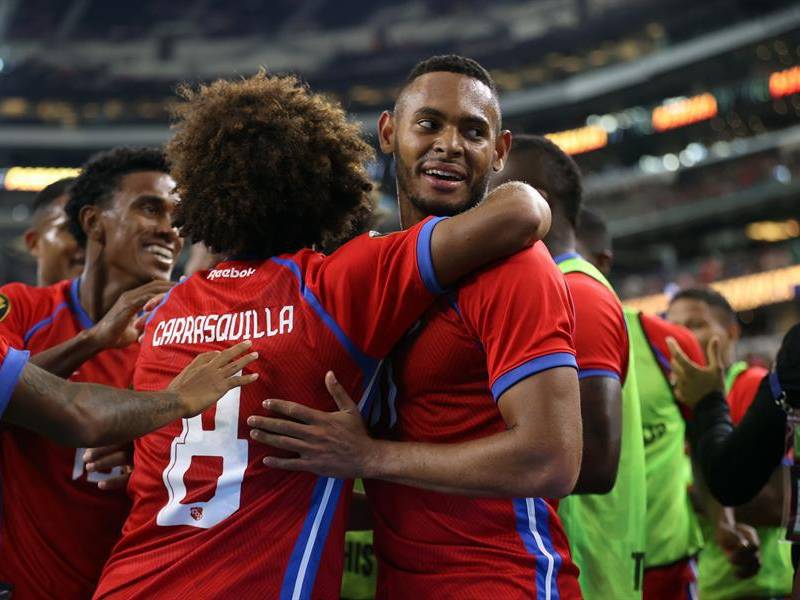Los panameños llegaron al partido como ganadores del grupo C.