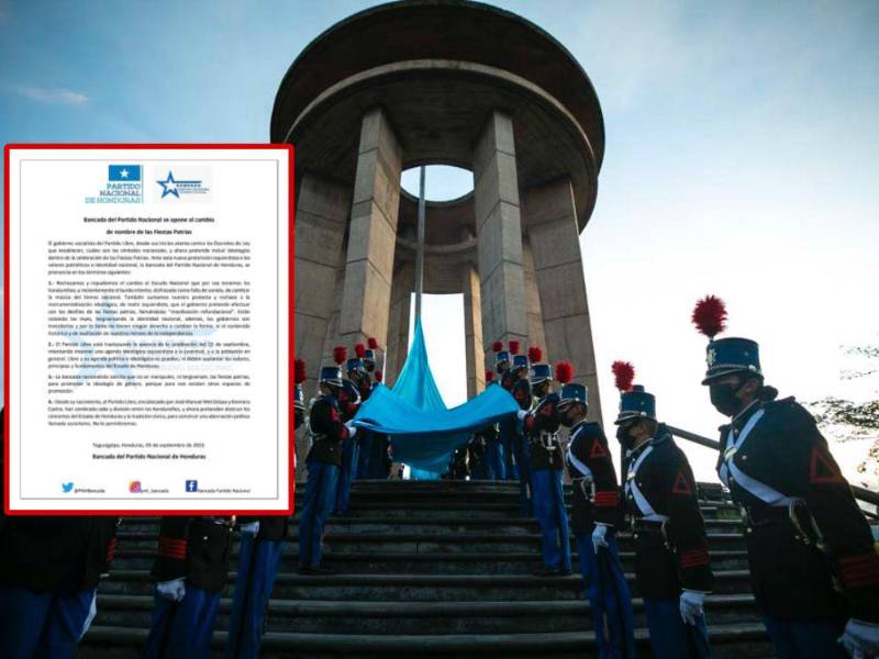 La bancada nacionalista también se pronunció sobre los cambios en la entonación del Himno Nacional.