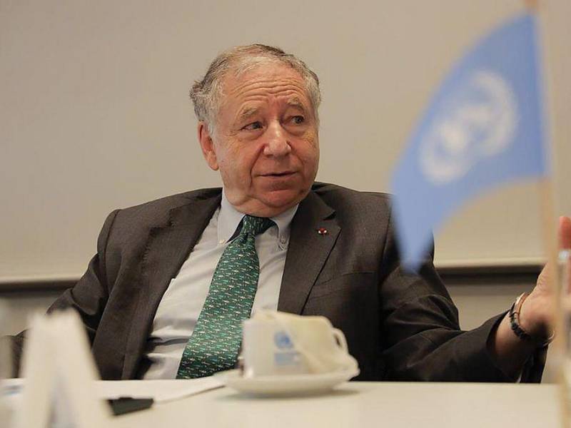 Jean Todt, el enviado especial de la Organización de Naciones Unidas (ONU) para la Seguridad Vial.