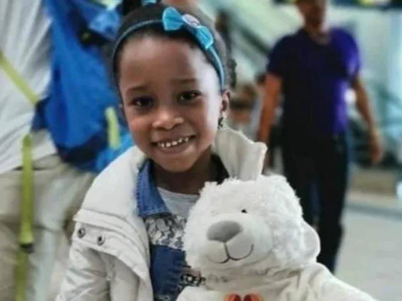 Foto en vida de Anadith Tanay Reyes Álvarez, de ocho años.