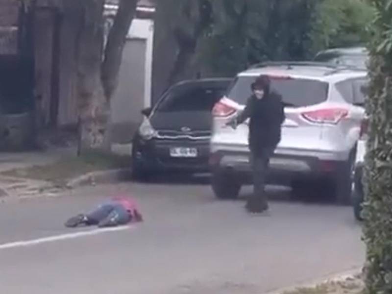 Imagen del video donde ejecutan a Sabrina Durán Montero, “reina de TikTok”.