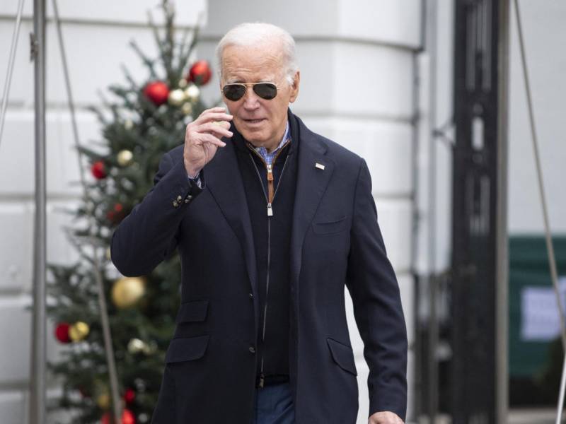 Biden disfrutó de sus vacaciones de fin de año junto a su familia.