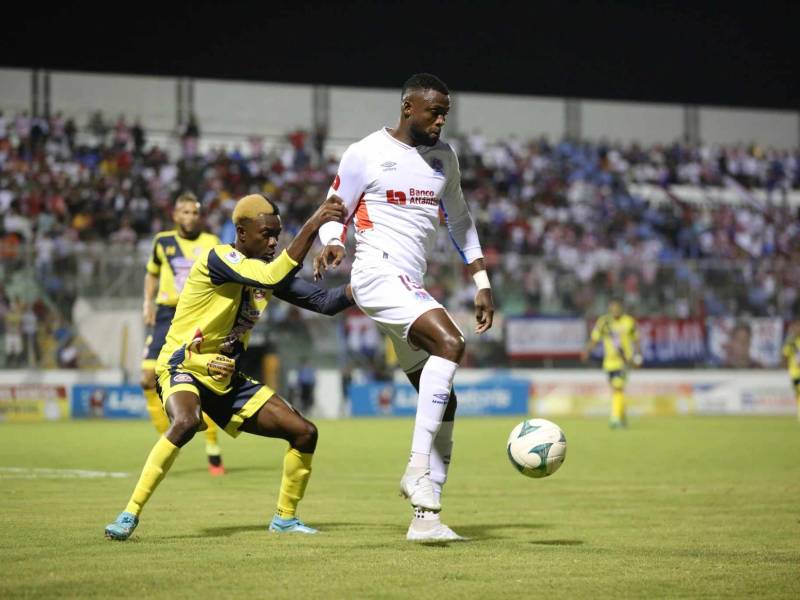 El Olimpia venció por la mínima al Génesis en el Estadio Carlos Miranda de Comayagua.