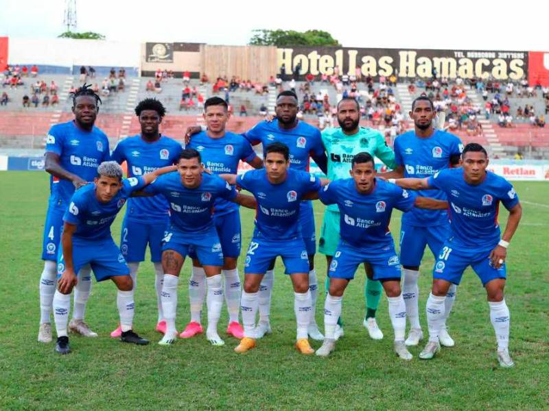 El Olimpia terminó líder invicto en las vueltas regulares del torneo Apertura 2023 de la Liga Nacional de Honduras con un puntaje récord de 48 unidades. (Foto: Esaú Ocampo)