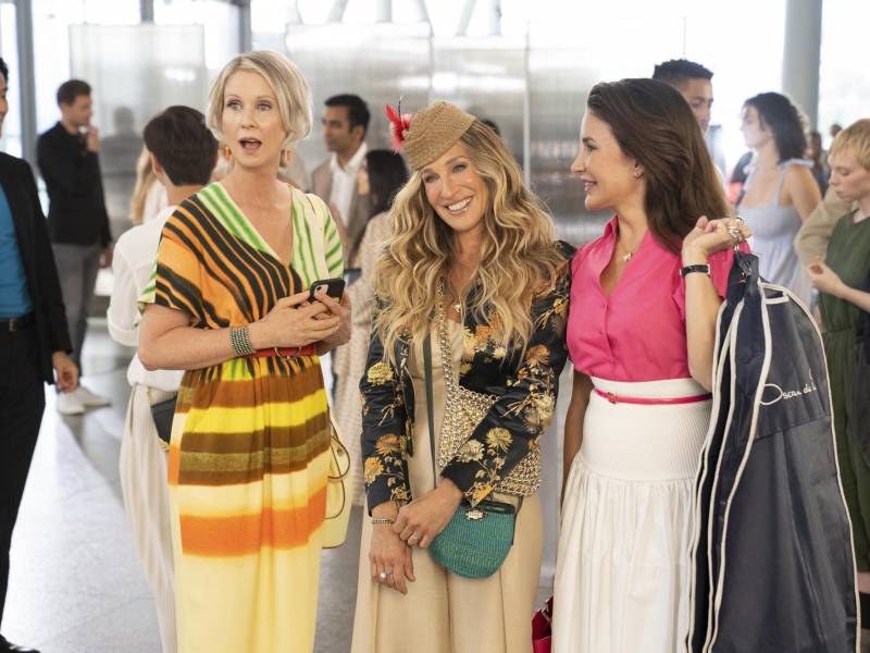 Cynthia Nixon, Sarah Jessica Parker y Kristin Davis protagonizan “And Just Like That”, la nueva entrega de “Sex And The City”.