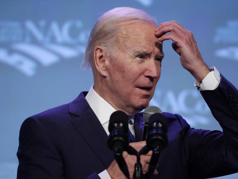 Biden no se ha pronunciado sobre los objetos voladores derribados el fin de semana en Estados Unidos y Canadá.