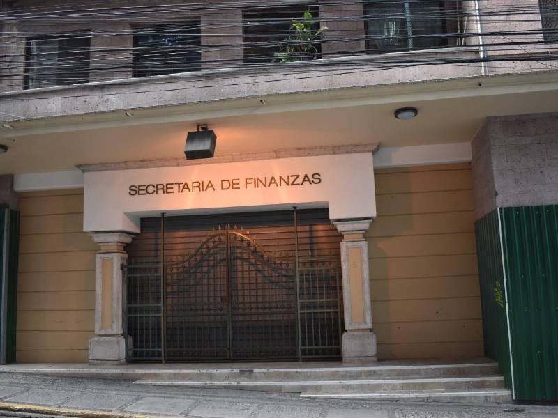 Edificio de la Secretaría de Finanzas en Tegucigalpa