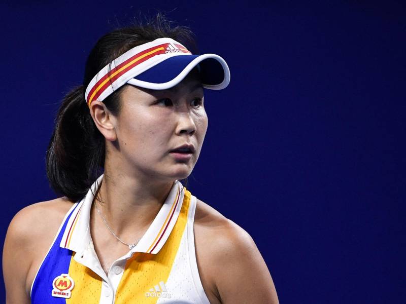 Peng Shuai, de 35 años, antigua número uno del mundo en dobles y estrella en su país.