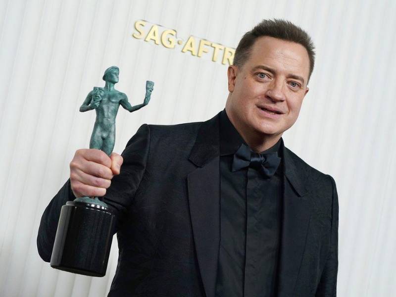 El intérprete de 'La Momia' volvió a la pantalla grande con una actuación en la pelicula 'La Ballena', que lo llevó a ser nominado para el premio Óscar en la categoría a mejor actor.